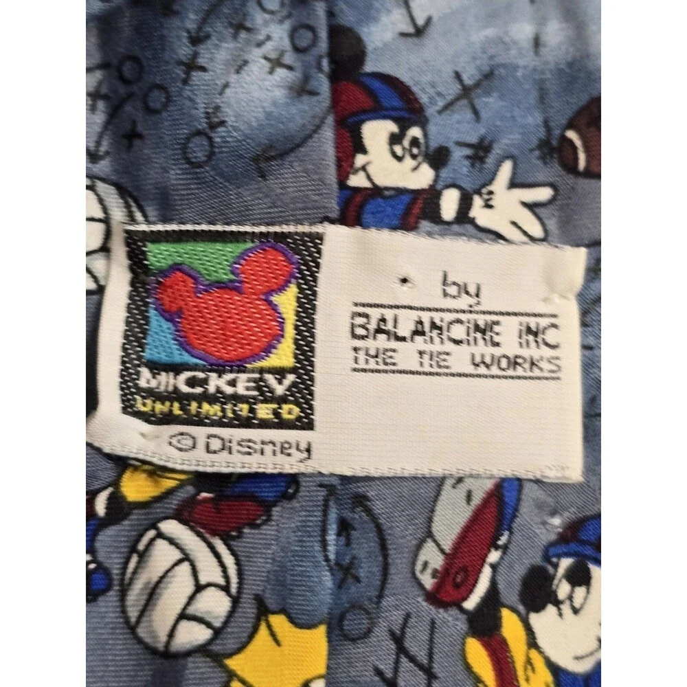 Balancine Inc Mickey Mouse Tie Sports Basketball Necktie Disney Volleyball Goal